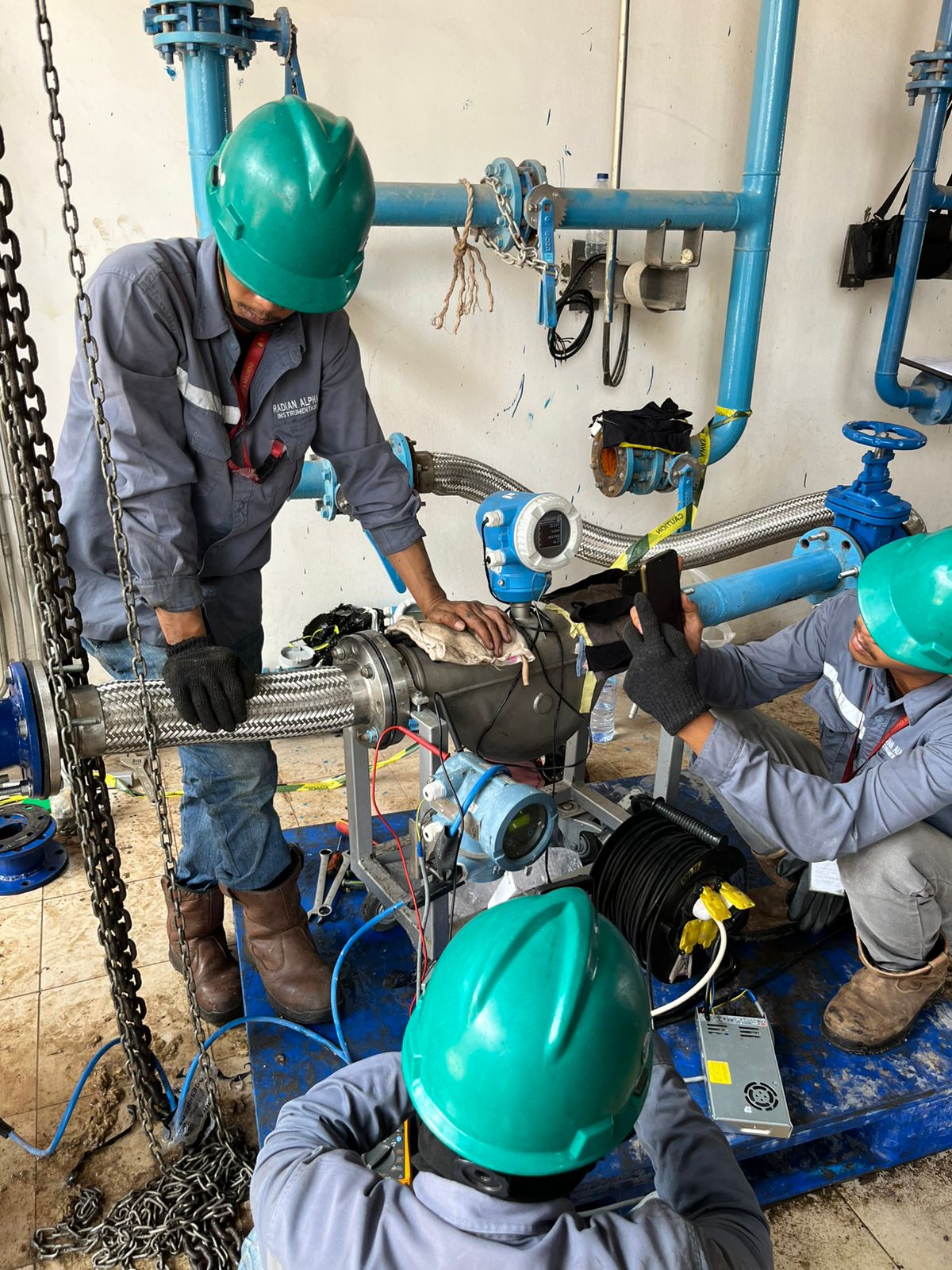 Kalibrasi Flowmeter PT Agro Murni