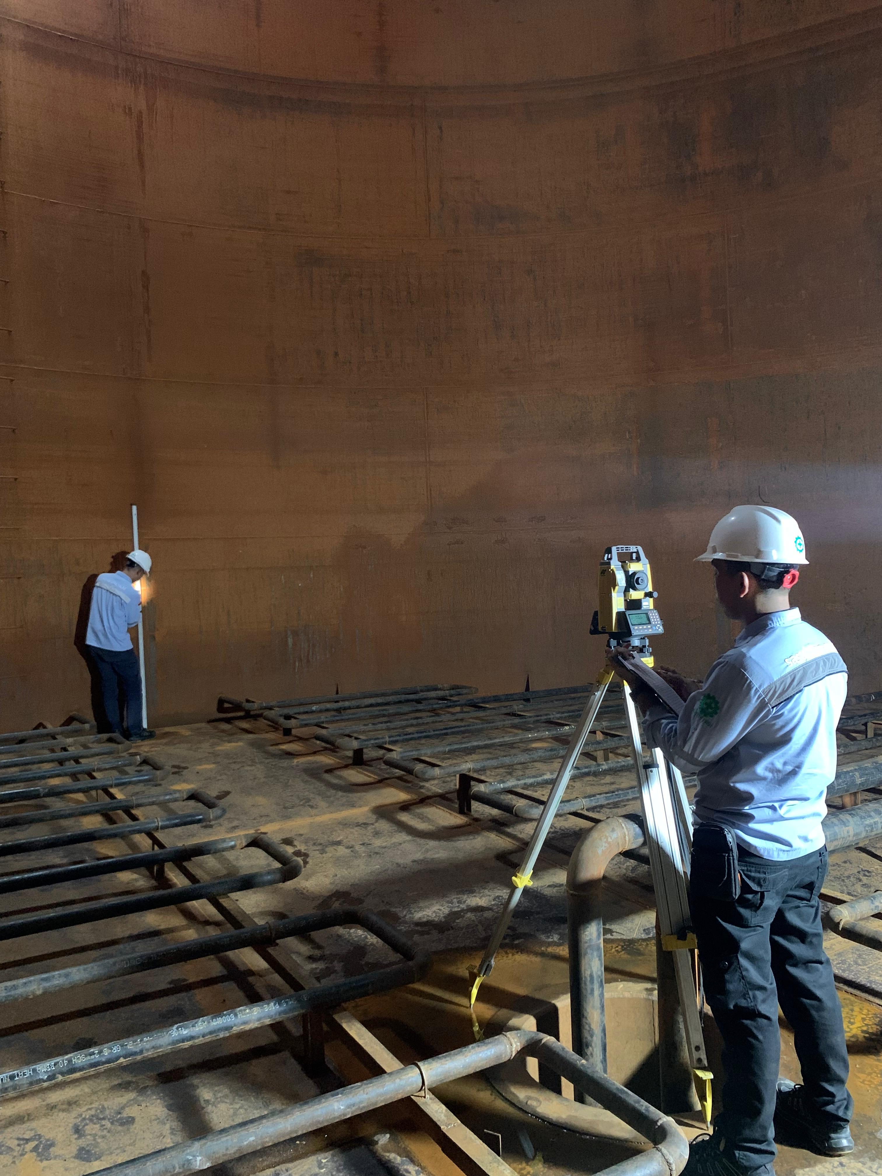 Kalibrasi Tangki Ukur Tetap Silinder Tegak (TUTSIT) PT. BETAMI