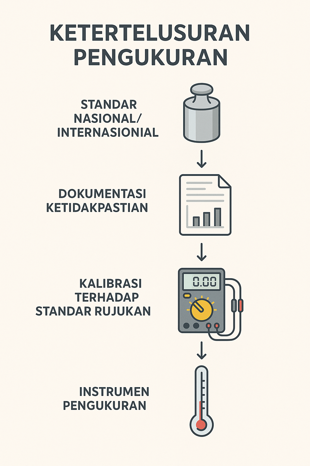 Ketertelusuran Pengukuran